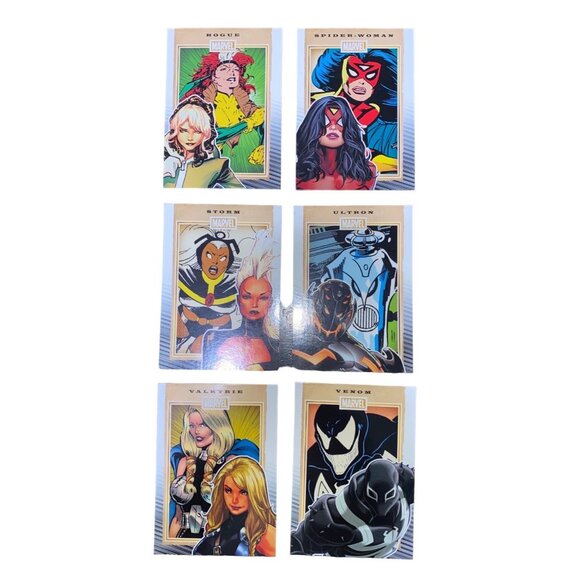 Marvel 75th Anniversary 2014 Trading Cards Set Of 24 Collectibles Featuring Icon - Picture 7 of 8